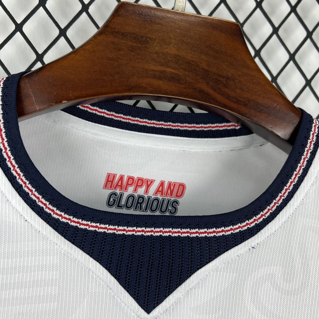 Camiseta Inglaterra Local Mundial 2026 - Manga Larga