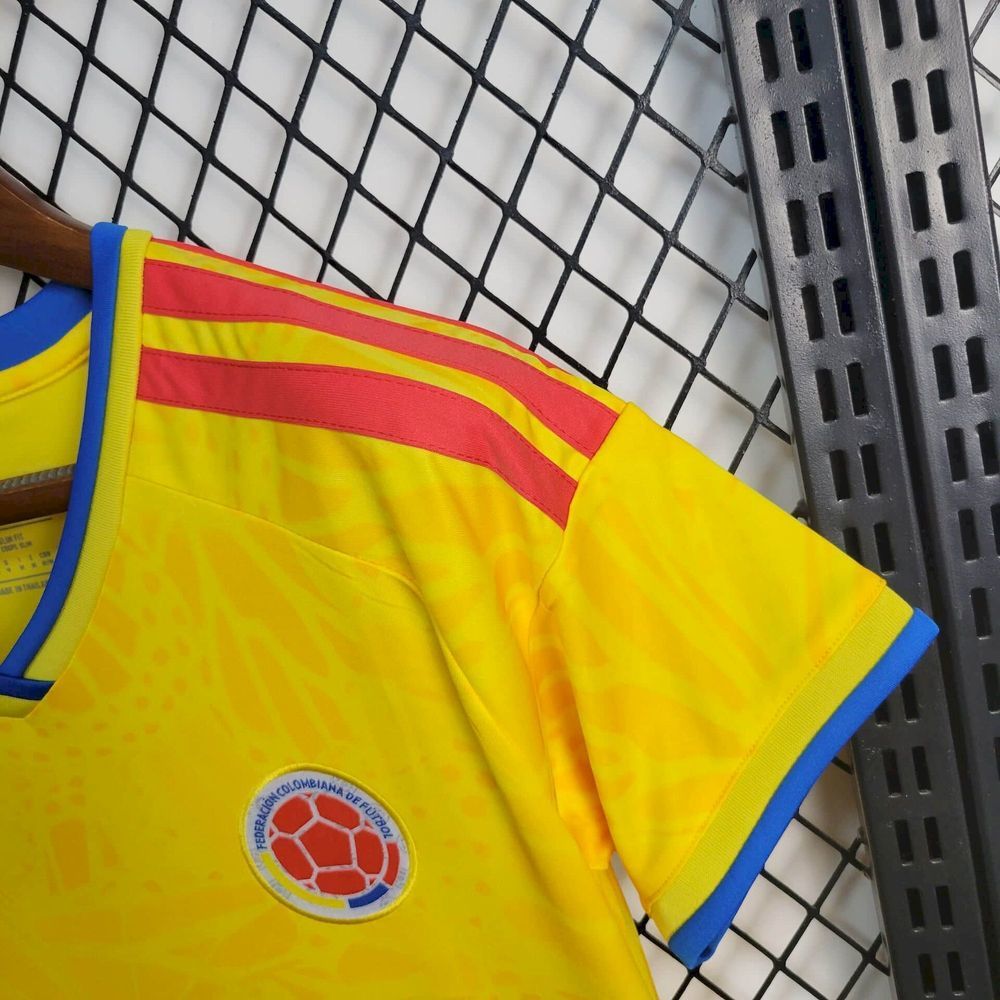 Camiseta Colombia Local Mundial 2026 - Mujer