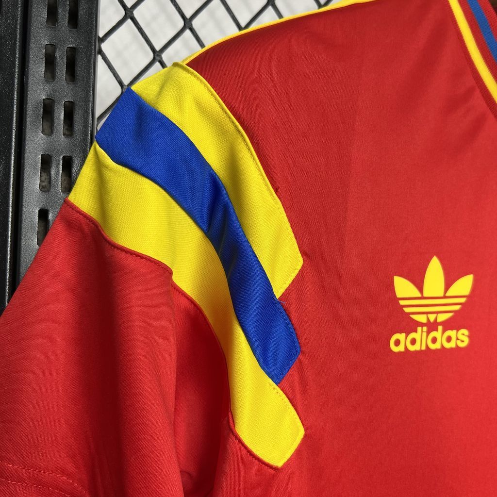 Camiseta Retro Colombia Visita 1990