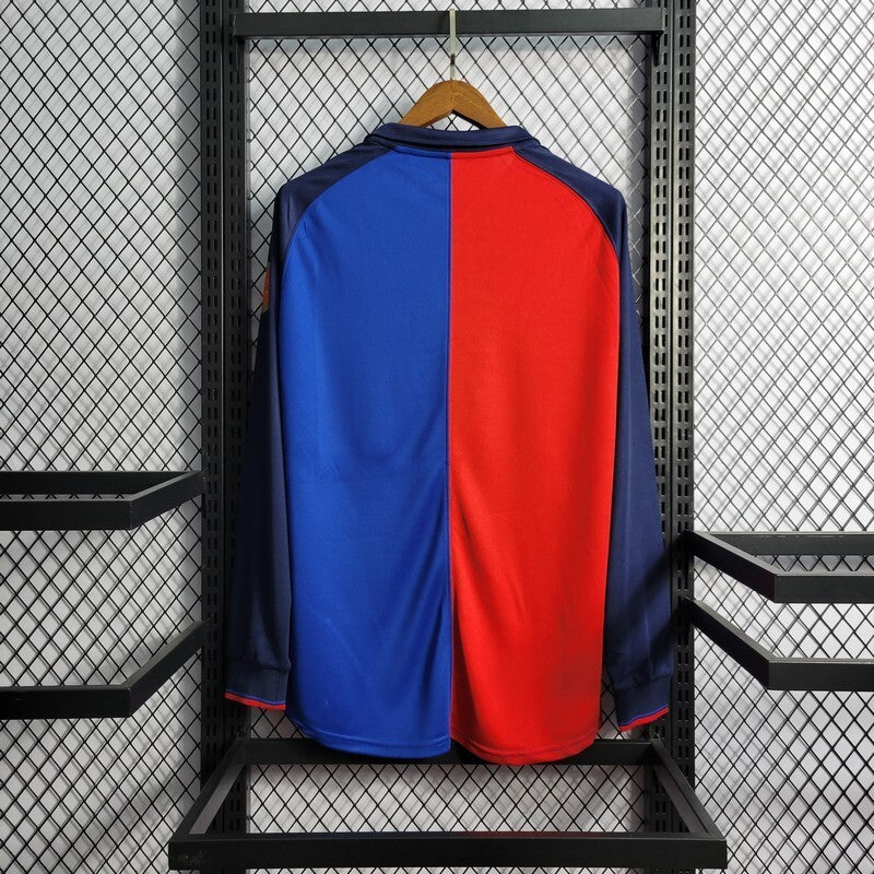 Camiseta Retro Barcelona Manga Larga 1999 centenario