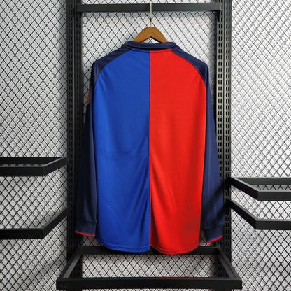 Camiseta Retro Barcelona Manga Larga 1999 centenario