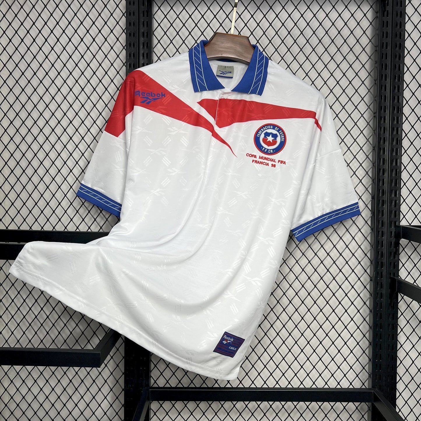 Camiseta Retro Chile Visita 1998