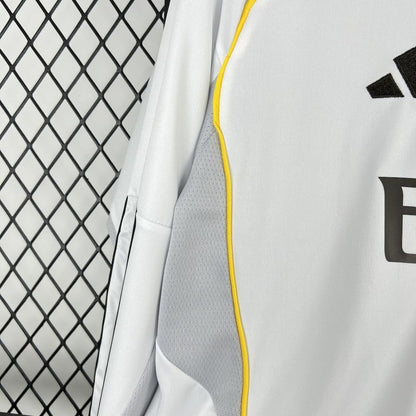 Camiseta Real Madrid Local 25/26 - Manga Larga