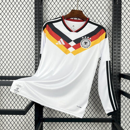 Camiseta Alemania Local Mundial 2026 - Manga Larga