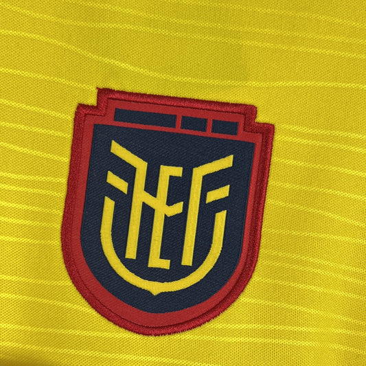 Camiseta Ecuador Local Mundial 2026 - Versión Fan