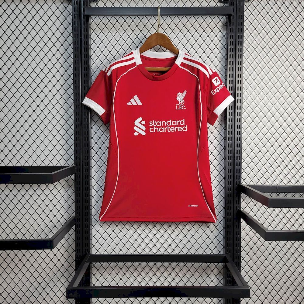 Camiseta Liverpool Local 25/26 - Mujer