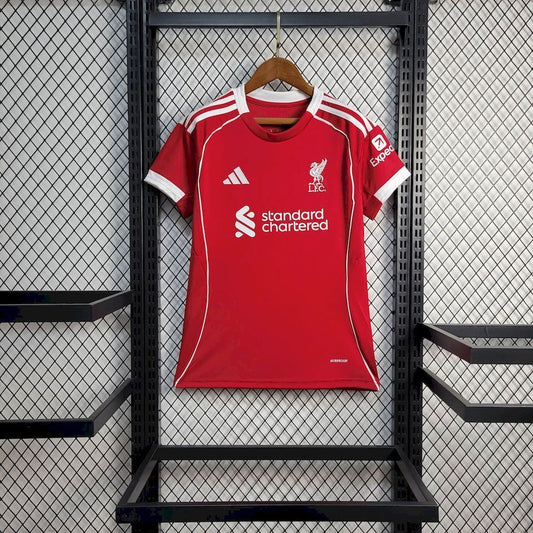 Camiseta Liverpool Local 25/26 - Mujer