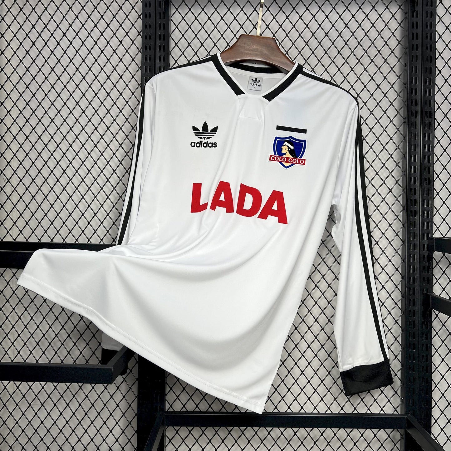 Camiseta Retro Colo Colo Local Manga Larga 1991