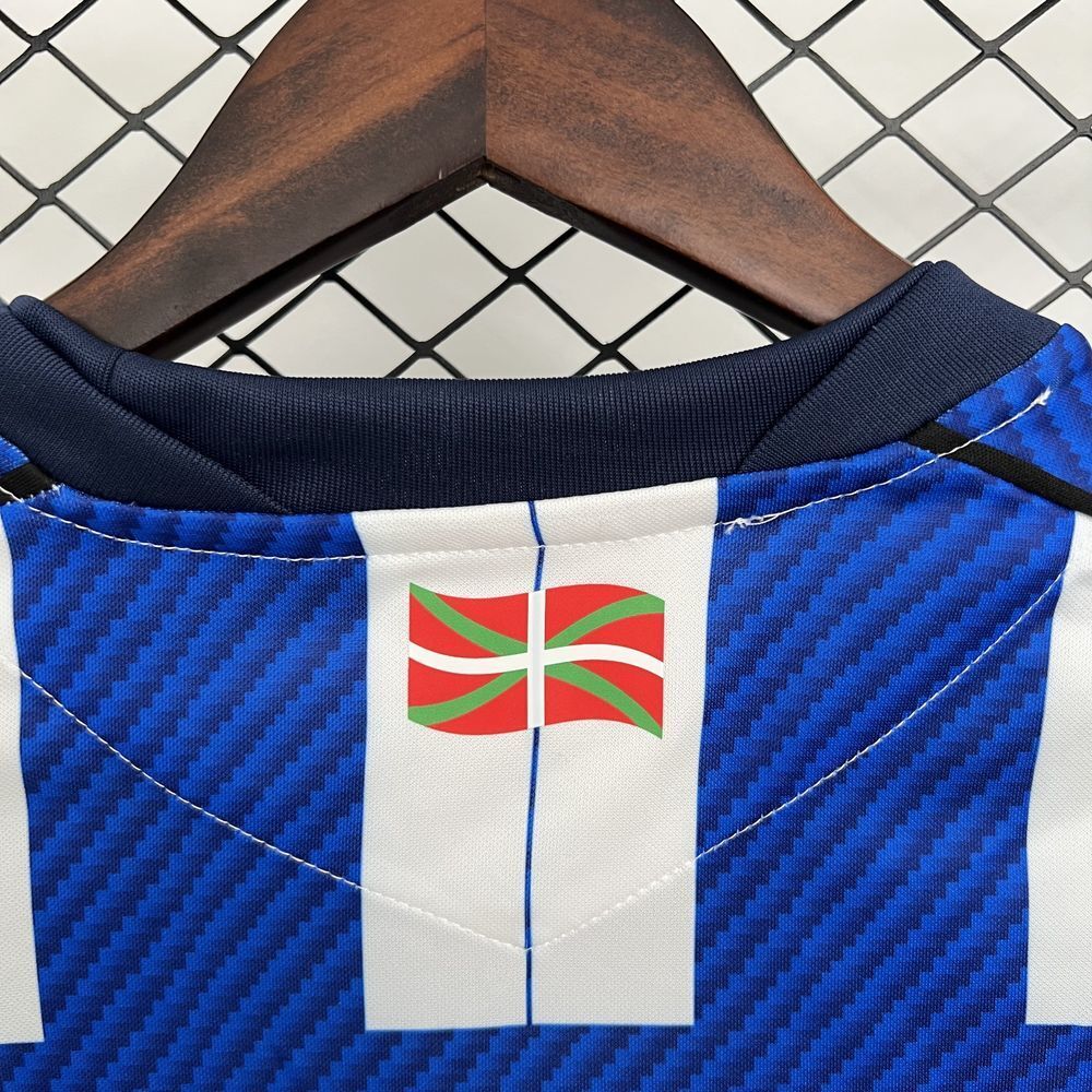 Camiseta Real Sociedad Local 25/26 - Versión Fan