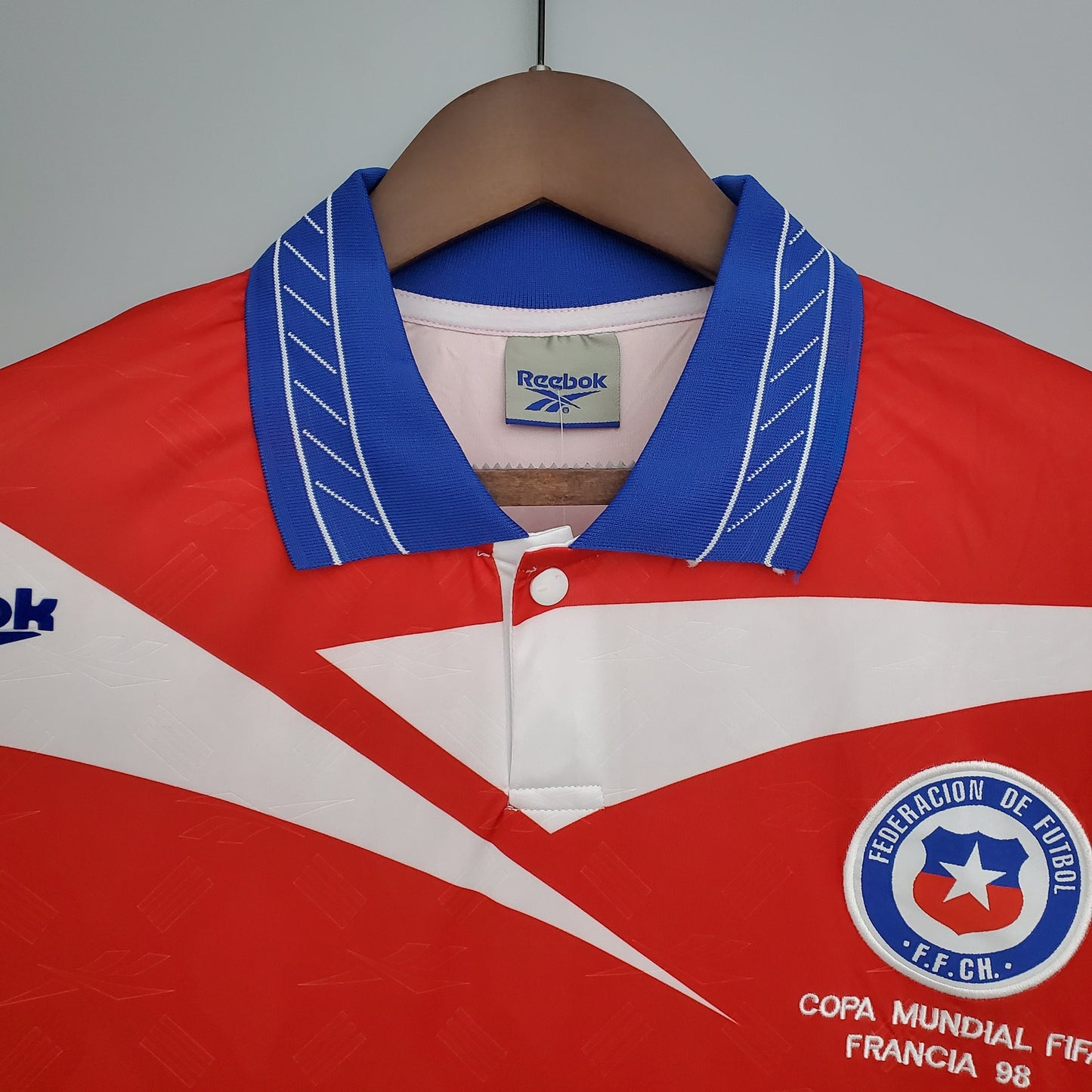 Camiseta Retro Chile Local 1998