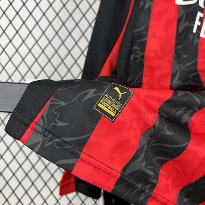 Camiseta AC Milan Local 25/26 - Manga Larga