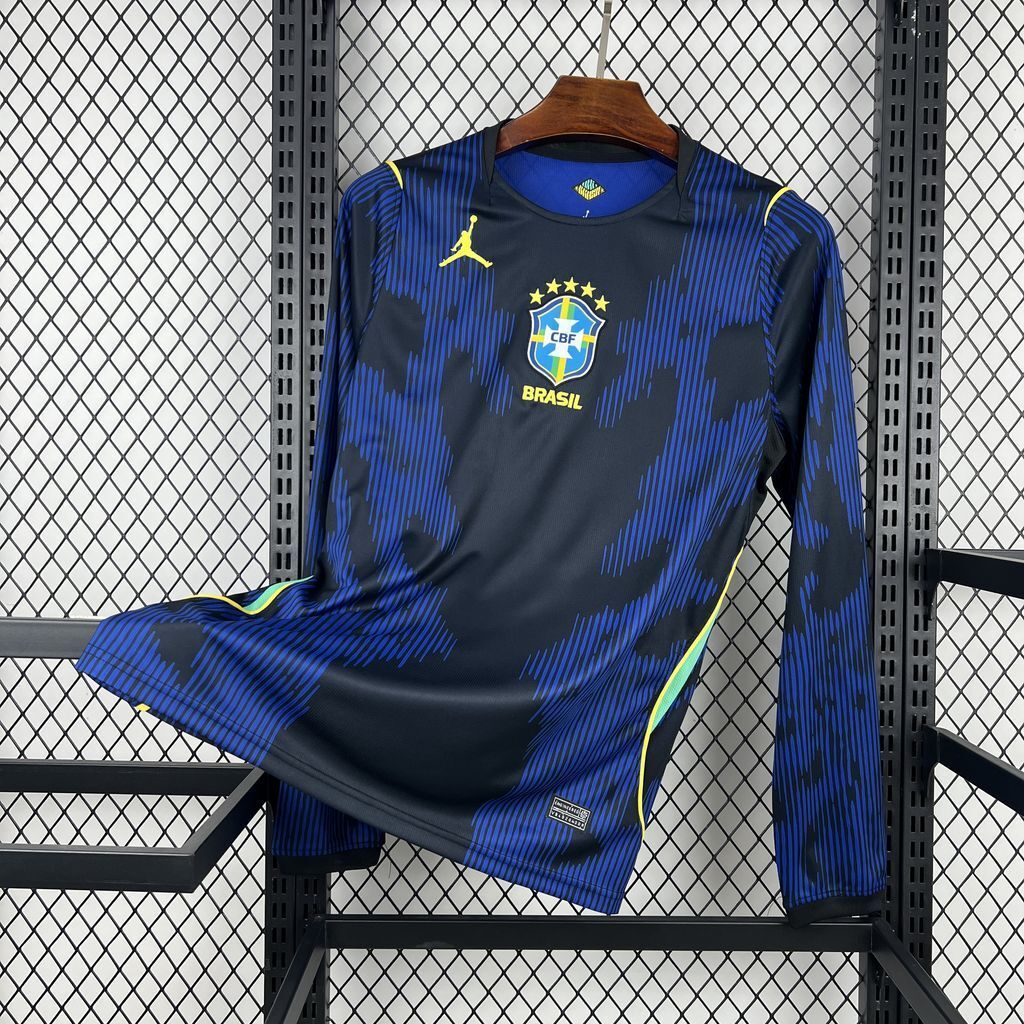Camiseta Brasil Visita Mundial 2026 - Manga Larga