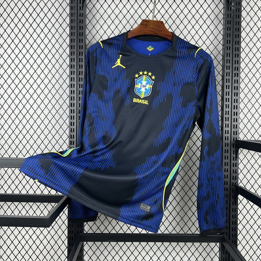 Camiseta Brasil Visita Mundial 2026 - Manga Larga