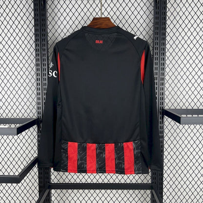 Camiseta AC Milan Local 25/26 - Manga Larga
