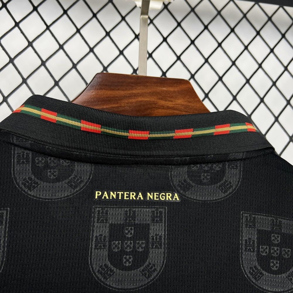 Camiseta Portugal Pantera Negra - Manga Larga