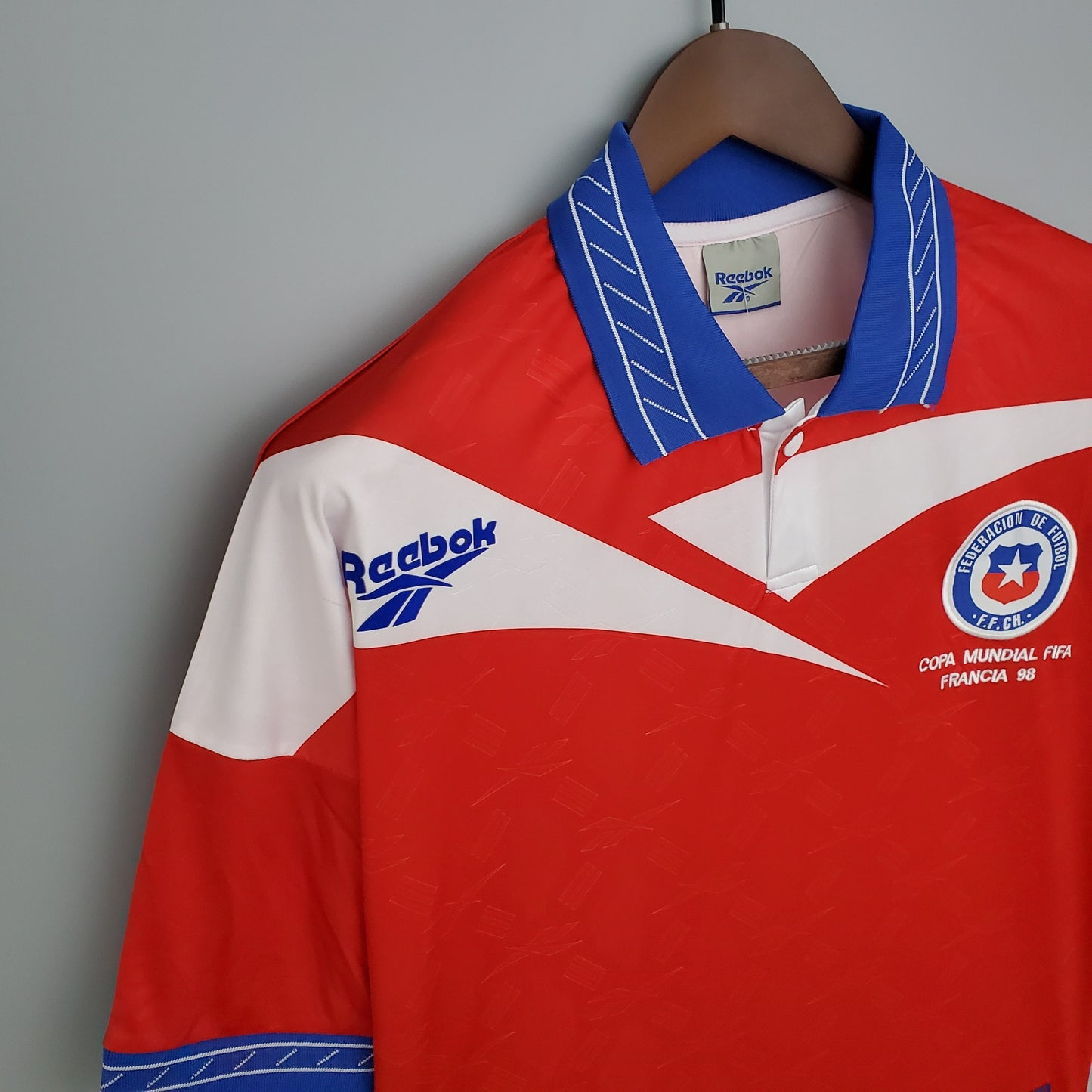 Camiseta Retro Chile Local 1998