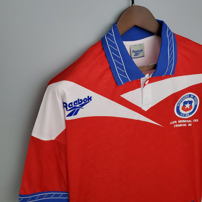Camiseta Retro Chile Local 1998
