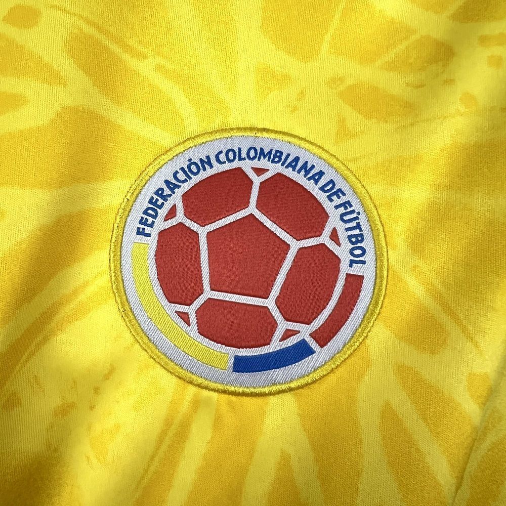 Camiseta Colombia Local Mundial 2026 - Manga Larga
