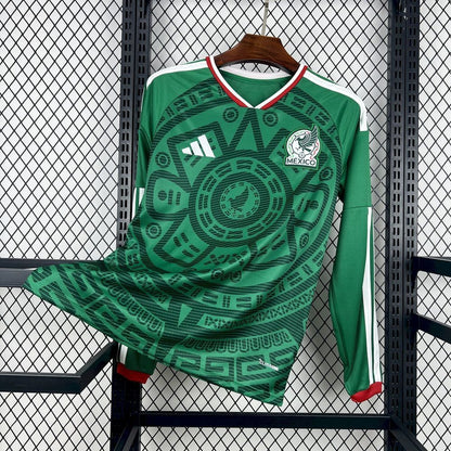 Camiseta México Local Mundial 2026 - Manga Larga