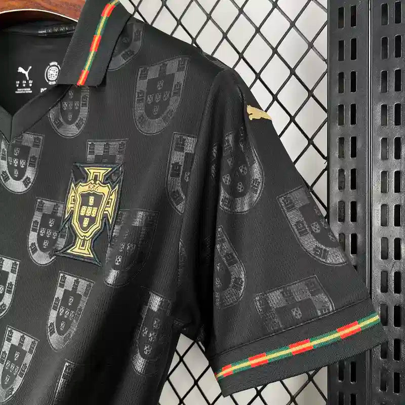 Camiseta Portugal Pantera Negra - Version Fan