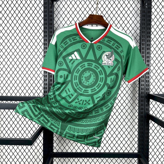 Camiseta Mexico Local Mundial 2026 - Versión Fan