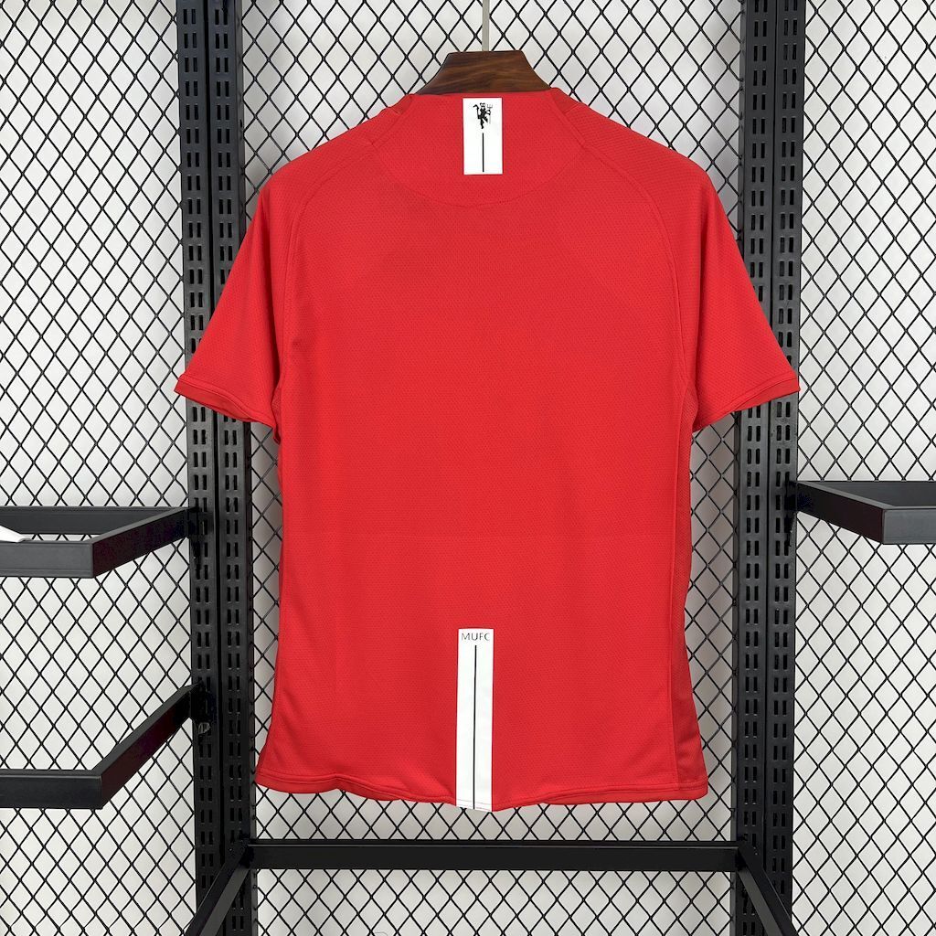 Camiseta Retro Manchester United Local 2007/2008
