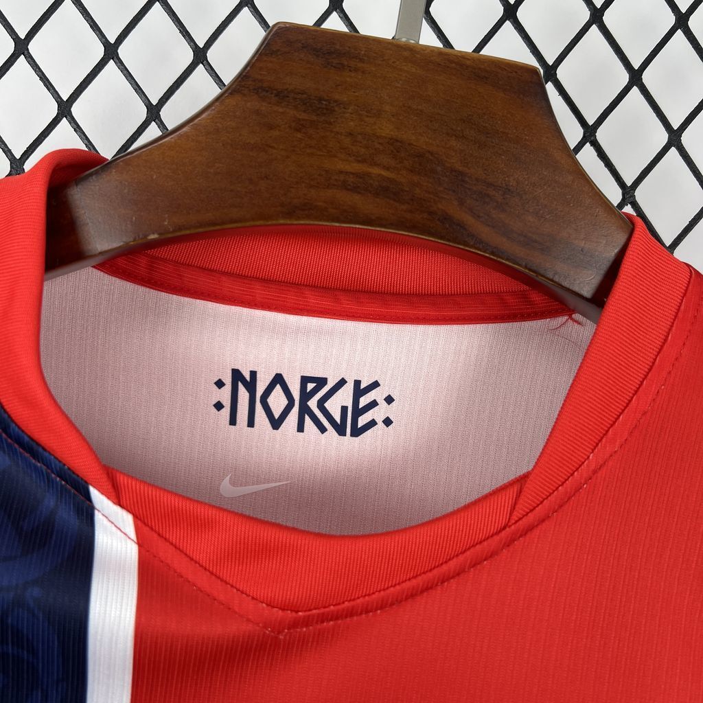 Camiseta Noruega Local Mundial 2026 - Versión Fan