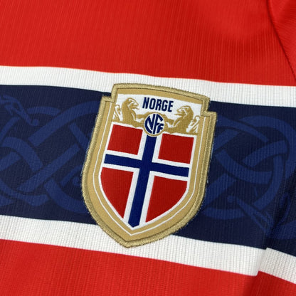 Camiseta Noruega Local Mundial 2026 - Versión Fan