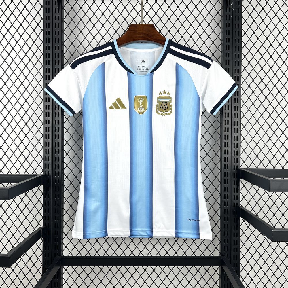Camiseta Argentina Local Mundial 2026 - Mujer