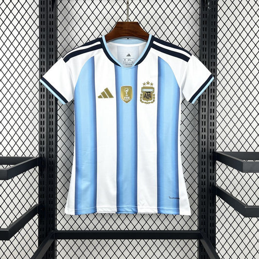 Camiseta Argentina Local Mundial 2026 - Mujer
