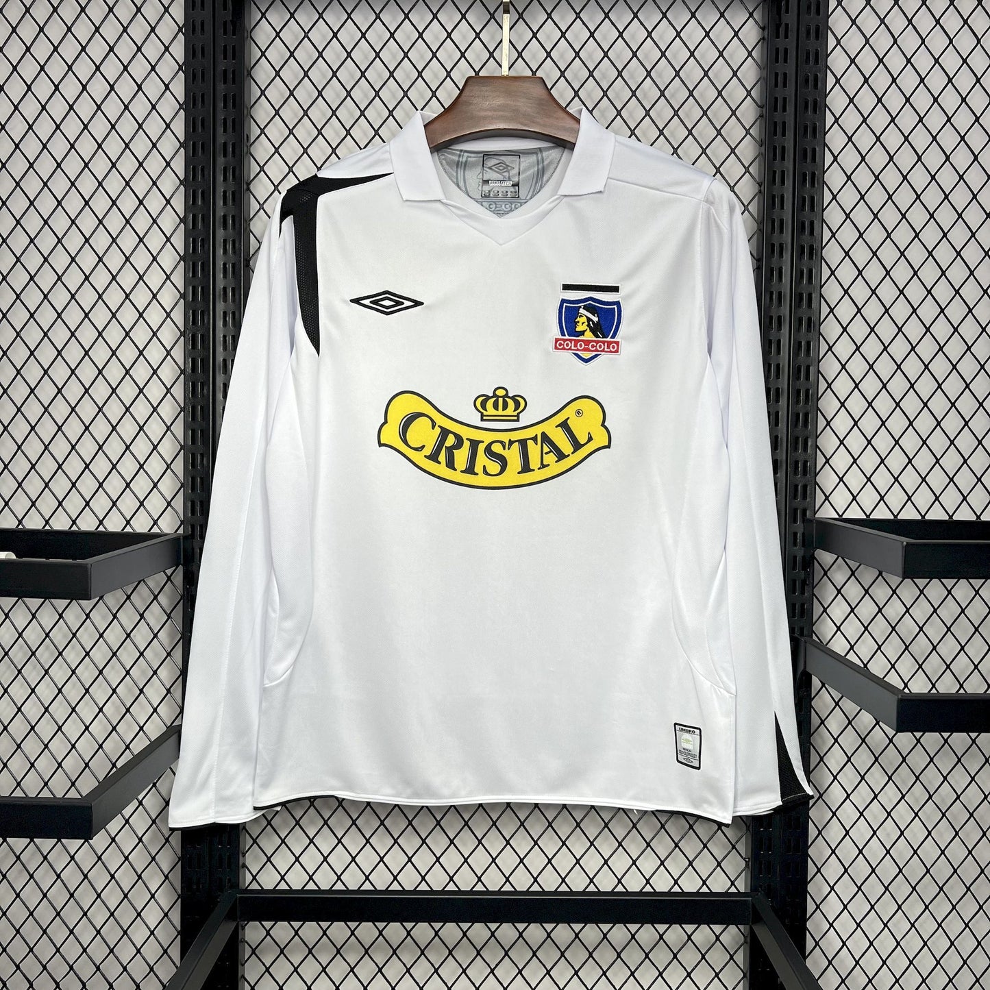 Camiseta Retro Colo Colo Local Manga Larga 2006