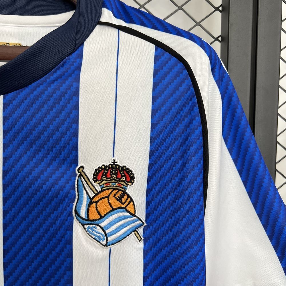 Camiseta Real Sociedad Local 25/26 - Versión Fan