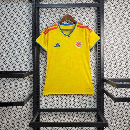 Camiseta Colombia Local Mundial 2026 - Mujer