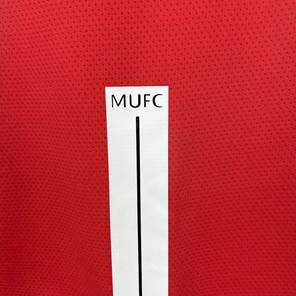 Camiseta Retro Manchester United Local Manga Larga 2007/2008