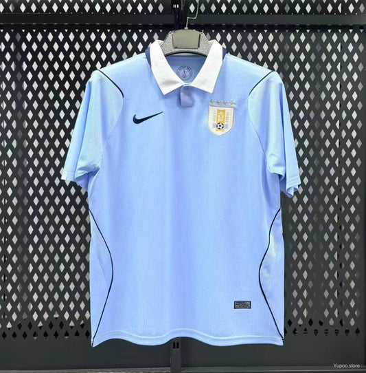Camiseta Uruguay Local Mundial 2026 - Versión Fan