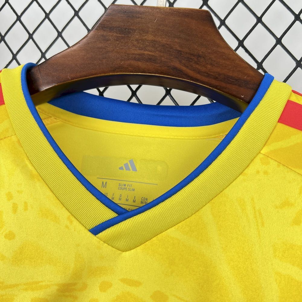 Camiseta Colombia Local Mundial 2026 - Manga Larga