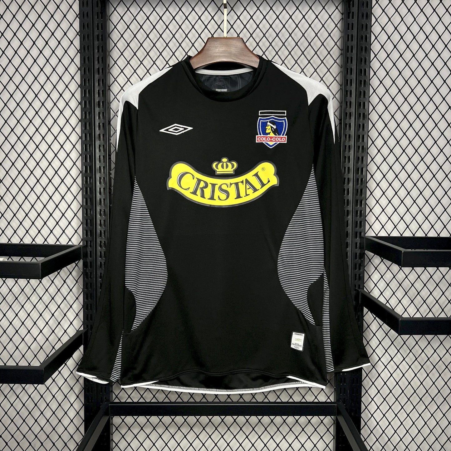 Camiseta Retro Colo Colo Visita Manga Larga 2006