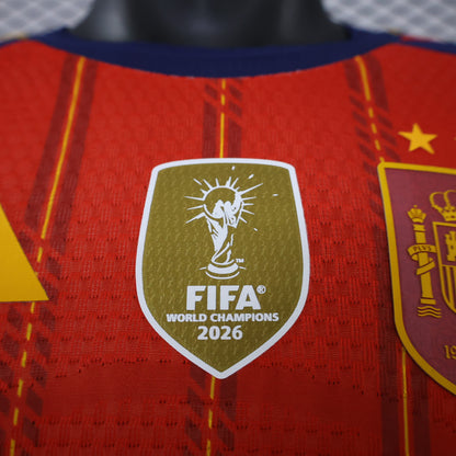 Camiseta España Local Mundial 2026 - Versión Jugador