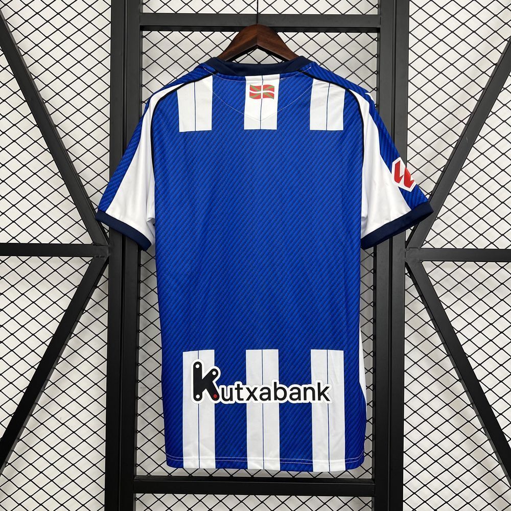 Camiseta Real Sociedad Local 25/26 - Versión Fan