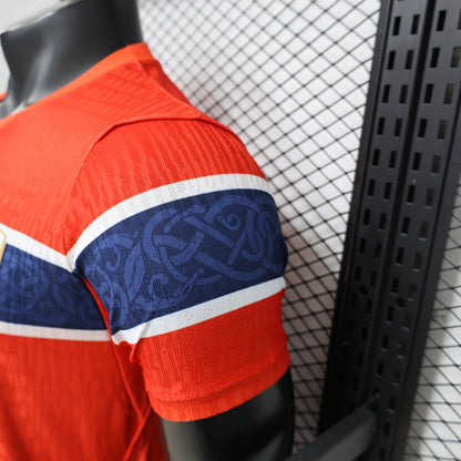 Camiseta Noruega Local Mundial 2026 - Versión Jugador
