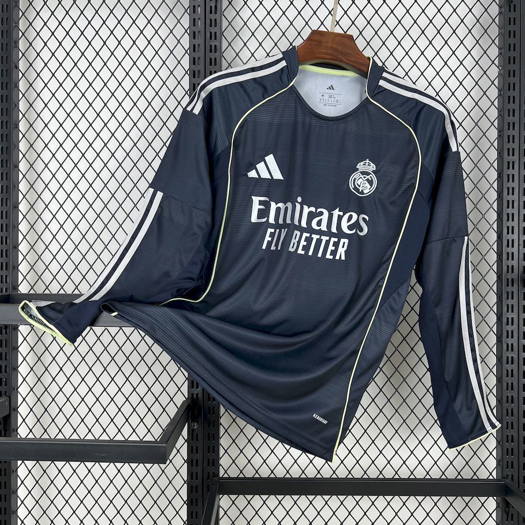 Camiseta Real Madrid Visita 25/26 - Manga Larga
