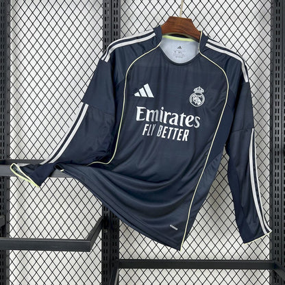 Camiseta Real Madrid Visita 25/26 - Manga Larga