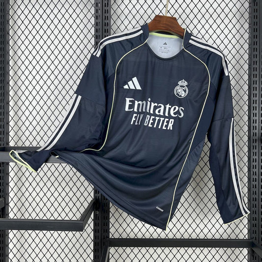Camiseta Real Madrid Visita 25/26 - Manga Larga