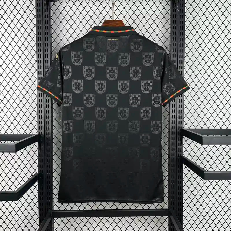 Camiseta Portugal Pantera Negra - Version Fan