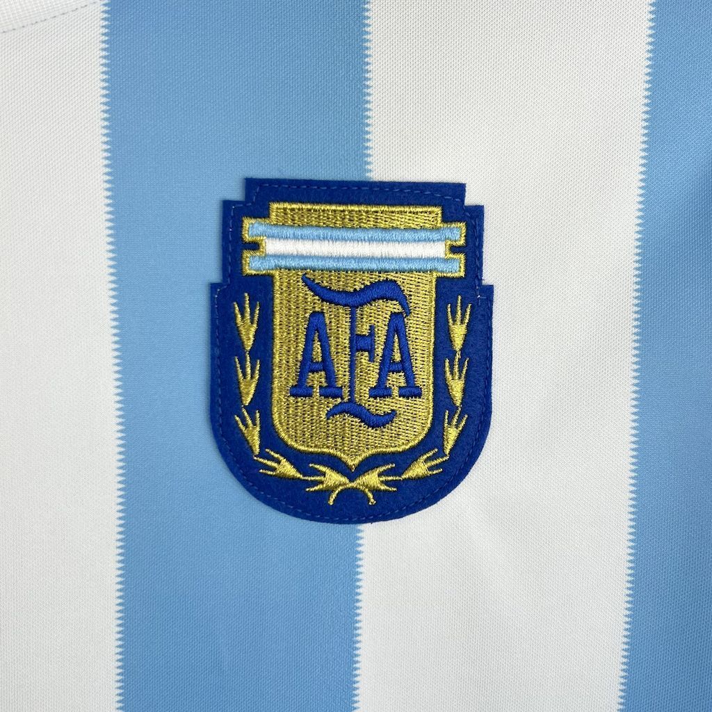 Camiseta Retro Argentina Local 1986