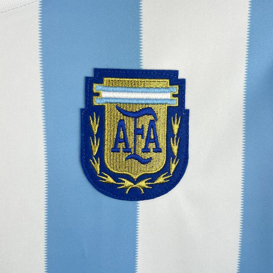 Camiseta Retro Argentina Local 1986