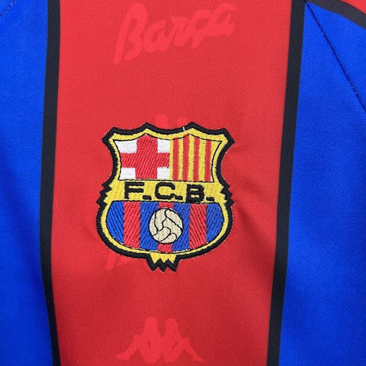 Camiseta Retro Barcelona Manga Larga 95/96