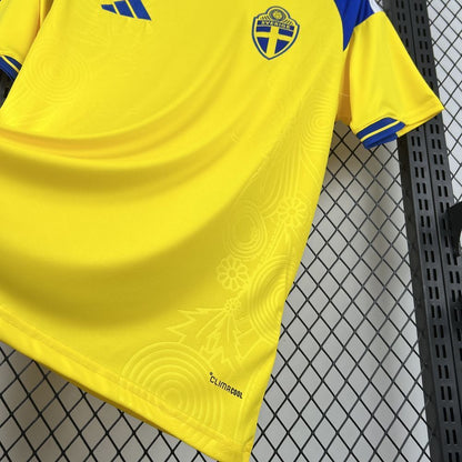 Camiseta Suecia Local Mundial 2026 - Versión Fan