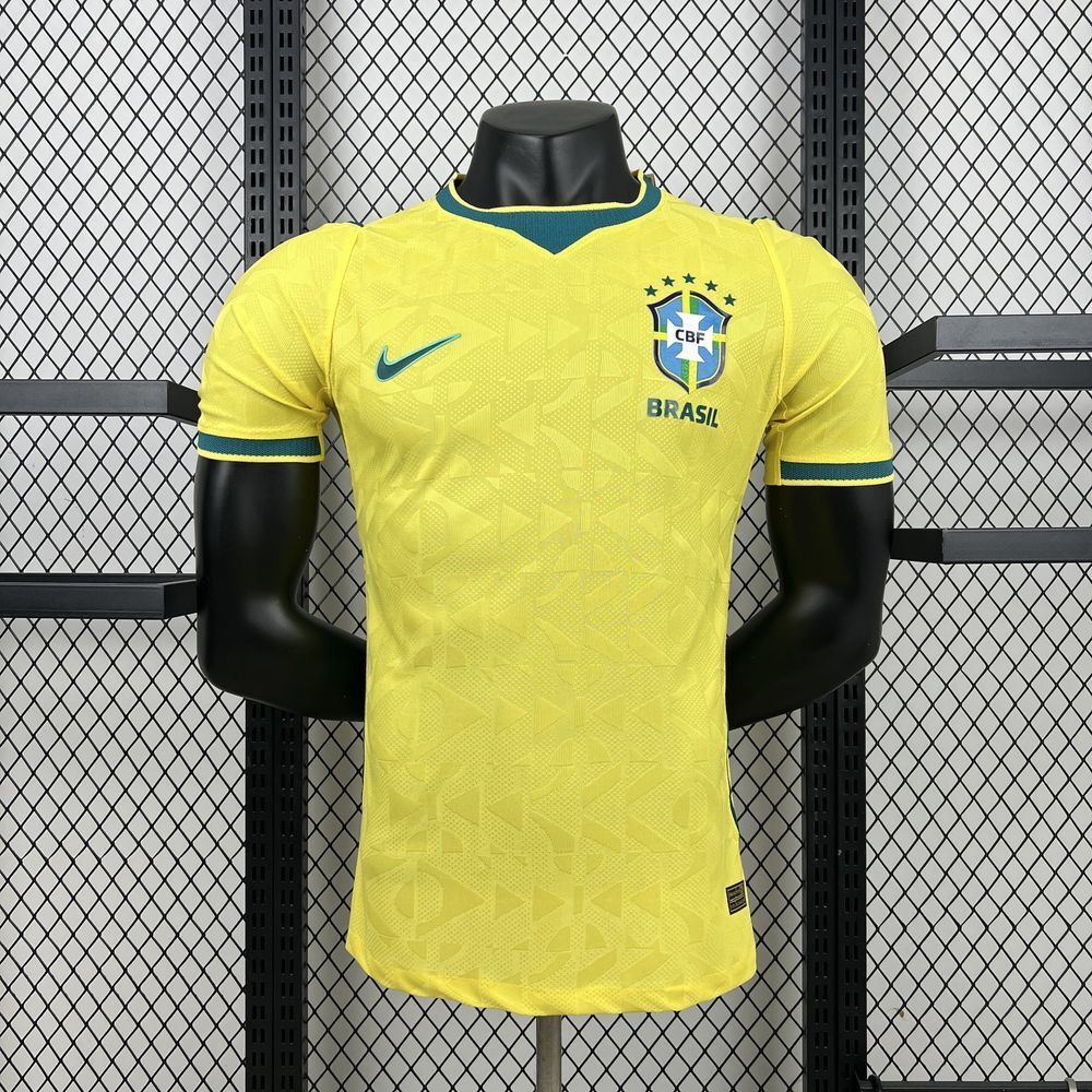 Camiseta Brasil Local Mundial 2026 - Versión Jugador