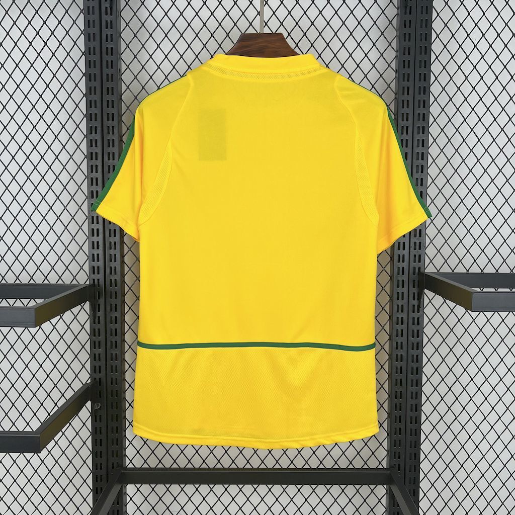 Camiseta Retro Brasil Local 2002